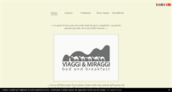 Desktop Screenshot of bbviaggiemiraggi.com